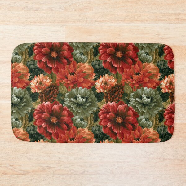 Item preview, Whimsical Dahlias Print  - Birthday Flower Pattern  - Dads Day Gifts designed and sold by RoyalStarsPatts.