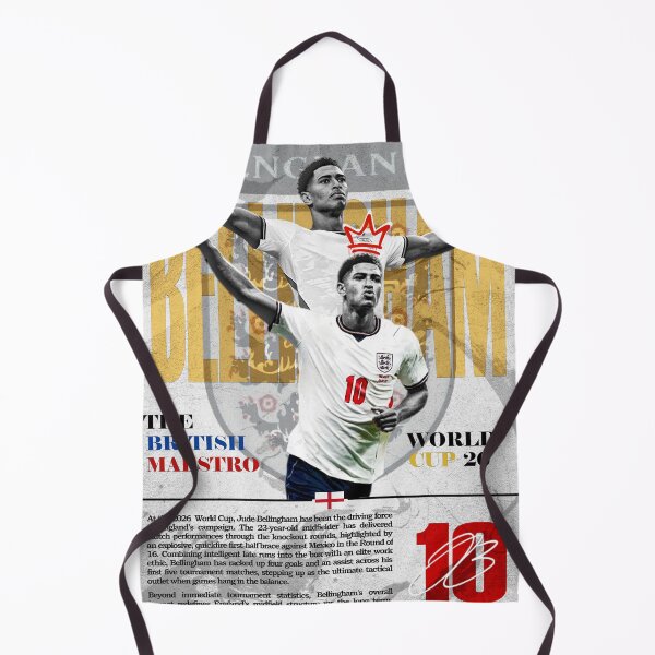 Item preview, Classic White No. 10 Midfield Maestro Football Art Print designed and sold by Af-RT10.