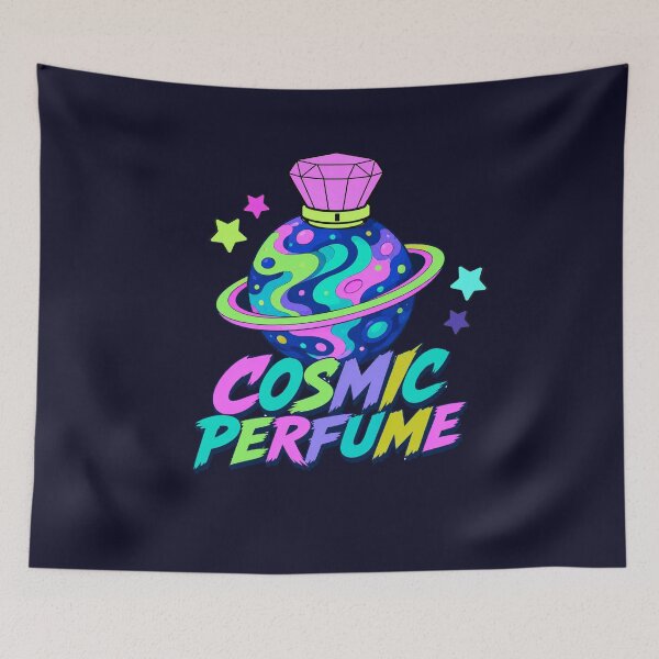 Item preview, Perfume Cósmico – Fragancia de Planeta Colorido con Dibujos Animados | Camiseta Urbana Espacial Bonita designed and sold by Aimetoi.