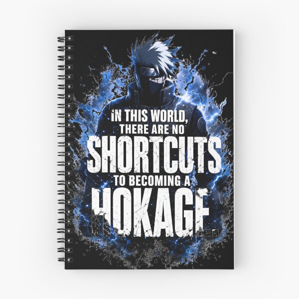 Item preview, Kakashi Hatake No Shortcuts to Becoming a Hokage – Naruto Anime Quote designed and sold by Pir8prints.
