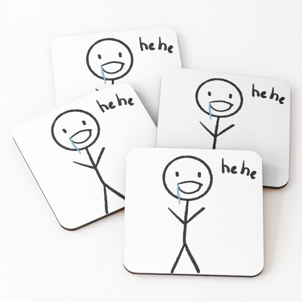 Item preview, Hehe Drooling Stick Figure designed and sold by ByCandyGo.