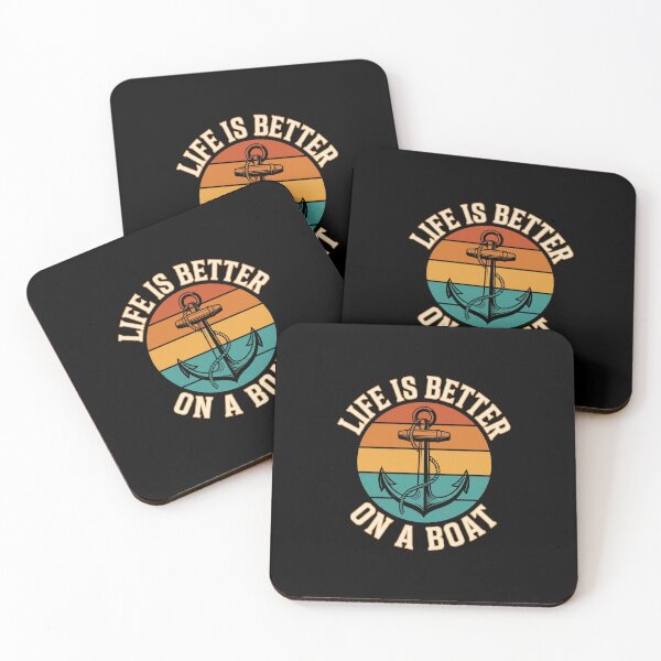 Item preview, Life Is Better On A Boat Boating Lover Sailor Anchor Gift designed and sold by SofenArt.