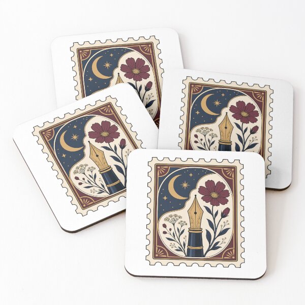 Item preview, Celestial Pen Stamp Emblem designed and sold by GoverArt.
