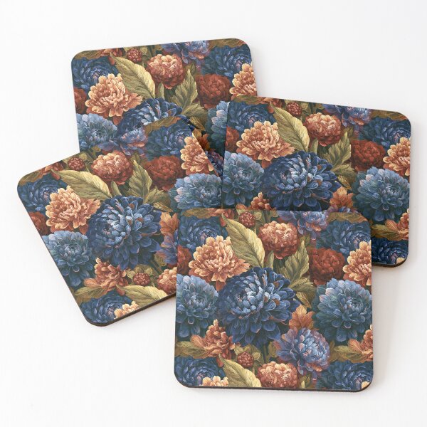 Item preview, Charming Dahlias  - Flower Bouquet Pattern  - Father'S Day Gift Ideas designed and sold by RoyalStarsPatts.