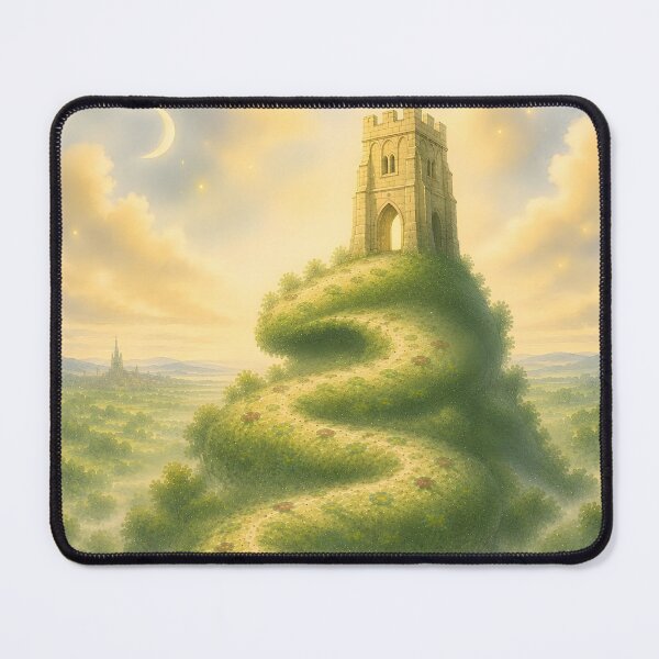 Item preview, Glastonbury Tor – The Sacred Path to Avalon designed and sold by SoniaSarkali.