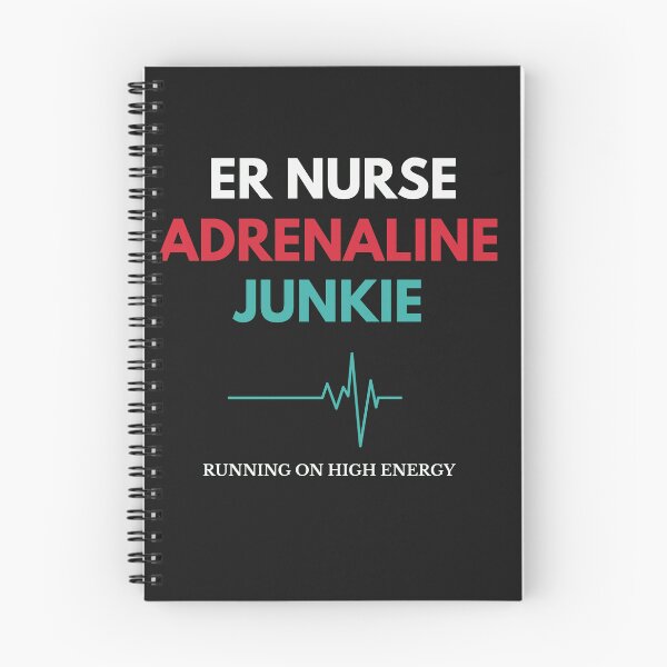 Item preview, ER Nurse Adrenaline Junkie - Running On High Energy designed and sold by amndro.