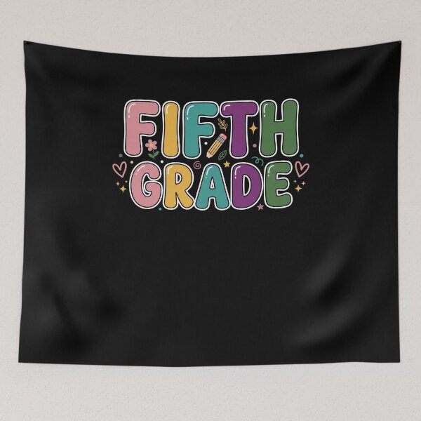 Item preview, Fifth Grade Teacher Student Back To School designed and sold by SofenArt.