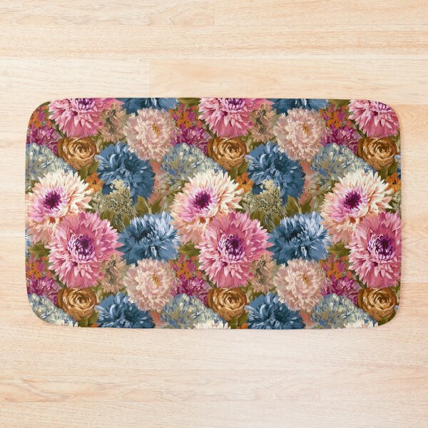 Item preview, Artistic Dahlias Print  - Retro Flower Floral  - Father'S Day Gifts designed and sold by RoyalStarsPatts.