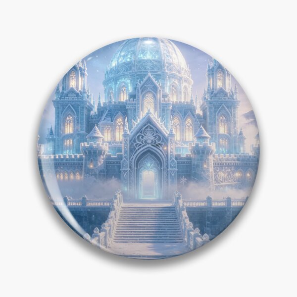 Item preview, Frozen Royal Ice Castle Fantasy Movie Poster designed and sold by aolisakshop.