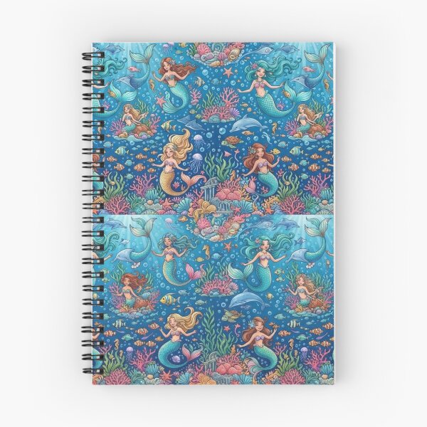 Item preview, Marmaid pattern Seamless Pattern for Kids and Aesthetic Decor designed and sold by TheQuoteStudio.