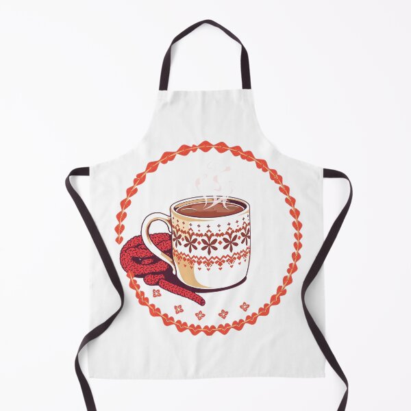 Item preview, Cozy Cocoa Mug in Winter Scarf designed and sold by T-domain.