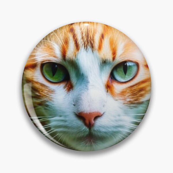 Item preview, Animals - Ginger Cat with Green Eyes, Intense Feline Portrait designed and sold by World-Pets.