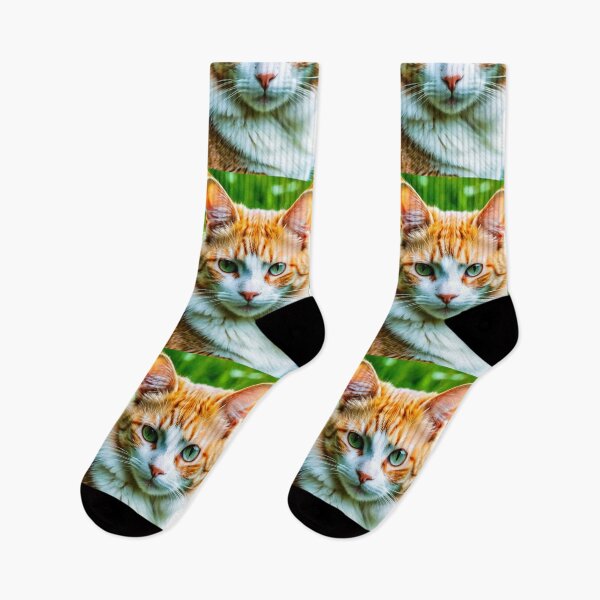 Item preview, Animals - Ginger Cat with Green Eyes, Intense Feline Portrait designed and sold by World-Pets.