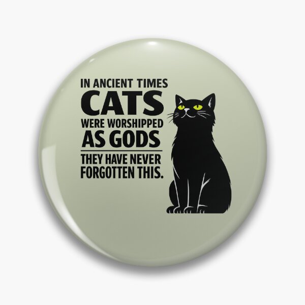 Item preview, Cats Never Forgot They Were Gods designed and sold by taiche.