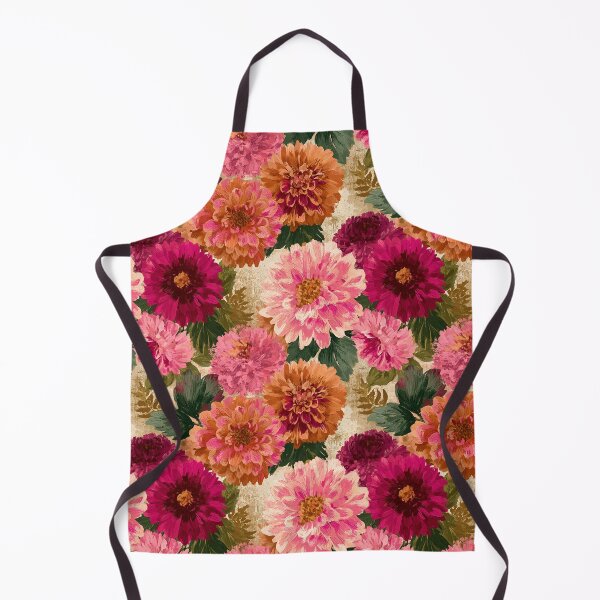 Item preview, Unique Dahlias Floral - Retro Flower Floral - Fathers Day Ideas designed and sold by RoyalStarsPatts.