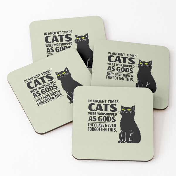 Item preview, Cats Never Forgot They Were Gods designed and sold by taiche.