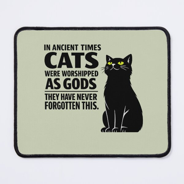Item preview, Cats Never Forgot They Were Gods designed and sold by taiche.