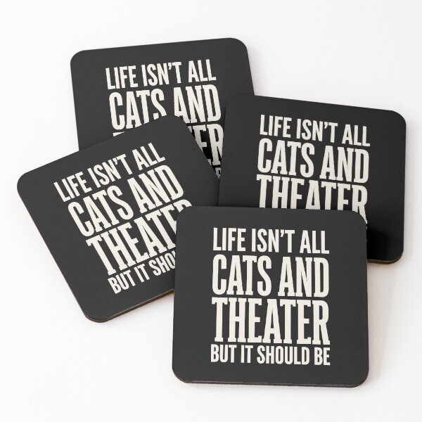 Item preview, Life Isn't All Cats And Theater But It Should Be Cat Lover Theatre Enthusiast designed and sold by SofenArt.
