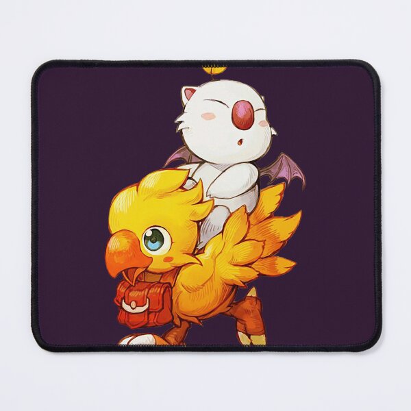 Item preview, Lindo Chocobo y Moogle montando juntos Kawaii Fantasía designed and sold by YaserShope.