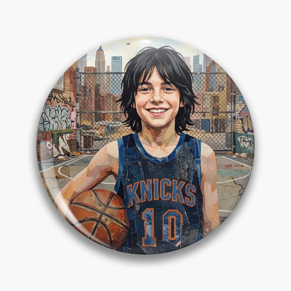 Item preview, Teenage Boy Street Basketball Portrait designed and sold by Home Decor Art.