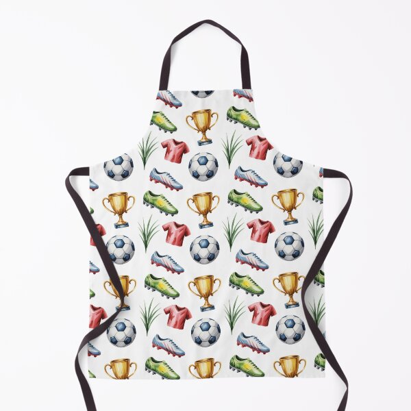 Item preview, Soccer Icons Pattern designed and sold by jkrphoto.