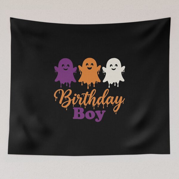 Item preview, Birthday Boy Halloween Spooky Ghost Kid designed and sold by SofenArt.