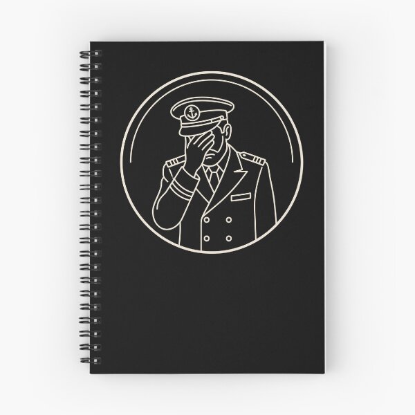 Item preview, Captain Facepalm Humorous Sailor Professional designed and sold by SofenArt.