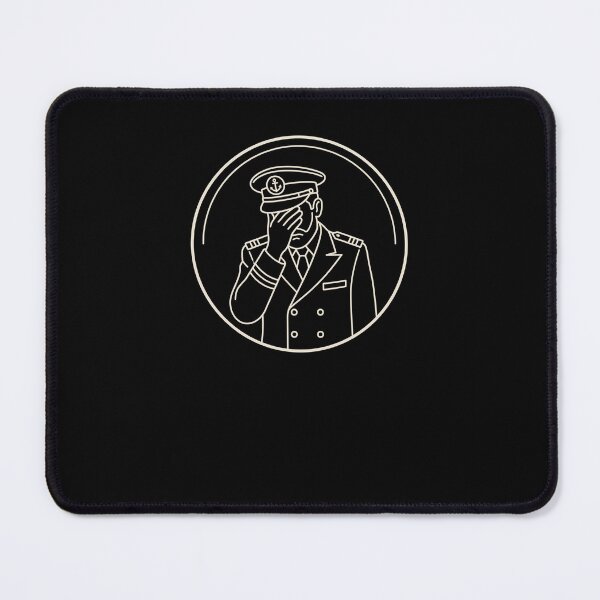 Item preview, Captain Facepalm Humorous Sailor Professional designed and sold by SofenArt.