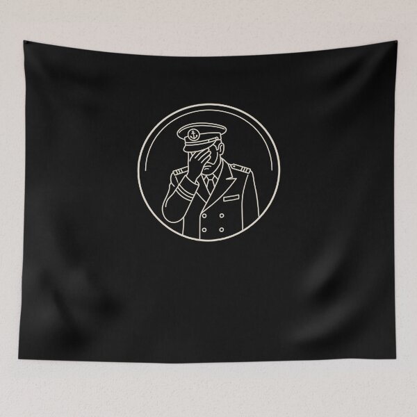 Item preview, Captain Facepalm Humorous Sailor Professional designed and sold by SofenArt.