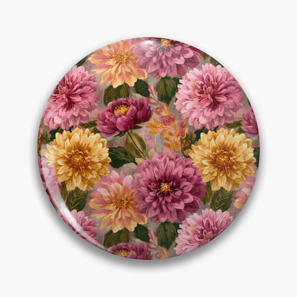 Item preview, Classic Dahlias  - Birthday Flower Pattern  - Gift Ideas designed and sold by RoyalStarsPatts.
