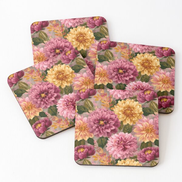 Item preview, Classic Dahlias  - Birthday Flower Pattern  - Gift Ideas designed and sold by RoyalStarsPatts.