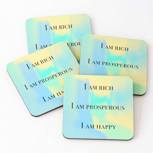 Item preview, I am rich. I am prosperous. I am happy. designed and sold by diamondqueenmindset.