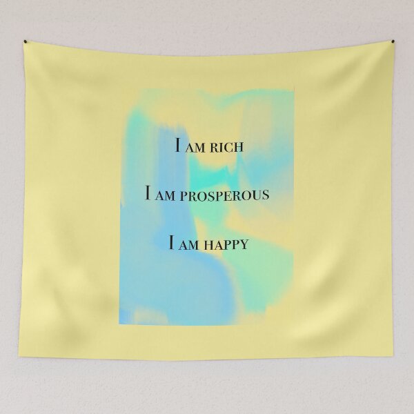 Item preview, I am rich. I am prosperous. I am happy. designed and sold by diamondqueenmindset.