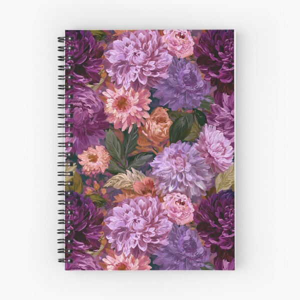 Item preview, Bold Dahlias Print - Tropical Flower Pattern  - Gift Ideas For Men designed and sold by RoyalStarsPatts.
