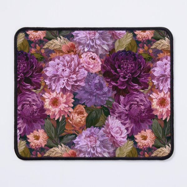 Item preview, Bold Dahlias Print - Tropical Flower Pattern  - Gift Ideas For Men designed and sold by RoyalStarsPatts.