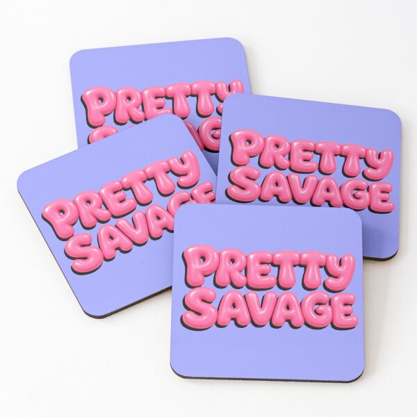 Item preview, Pretty Savage Bold Sticker  designed and sold by tviyluv.