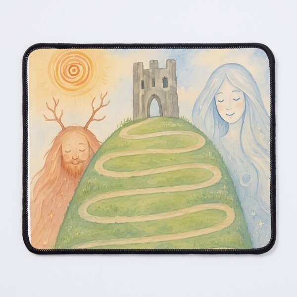 Item preview, Glastonbury Tor – The Sacred Path to Avalon designed and sold by SoniaSarkali.