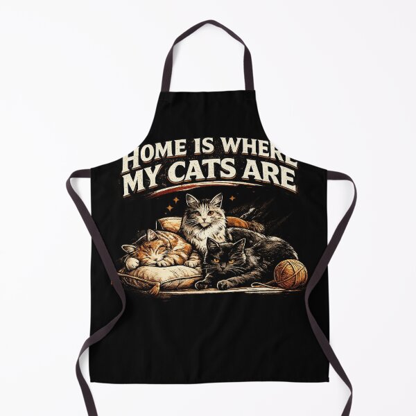 Item preview, Home Is Where My Cats Are designed and sold by RetroPlus.