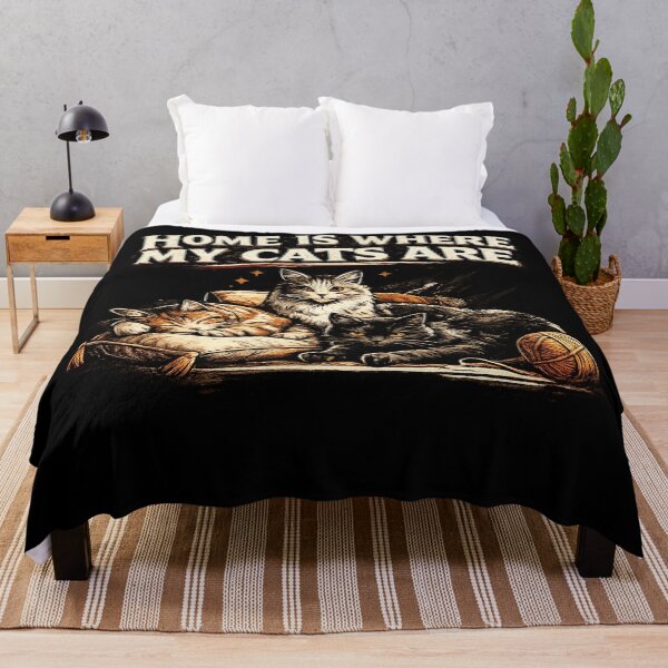 Item preview, Home Is Where My Cats Are designed and sold by RetroPlus.