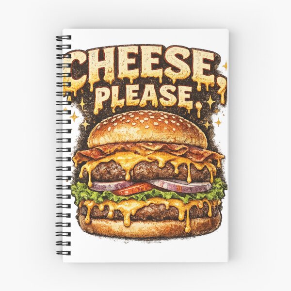 Item preview, Cheese Please: Cute Kawaii Happy Burger Character Motivational designed and sold by irfanshikh.