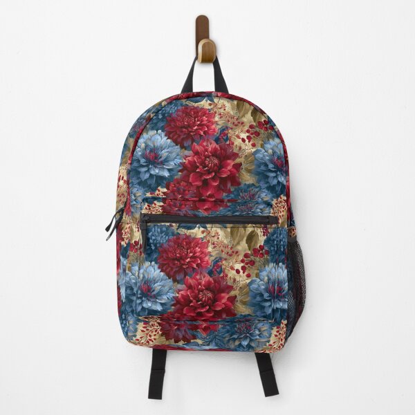 Item preview, Elegant Dahlias Print - Tropical Flower Pattern  - Gift Ideas For Mom designed and sold by RoyalStarsPatts.