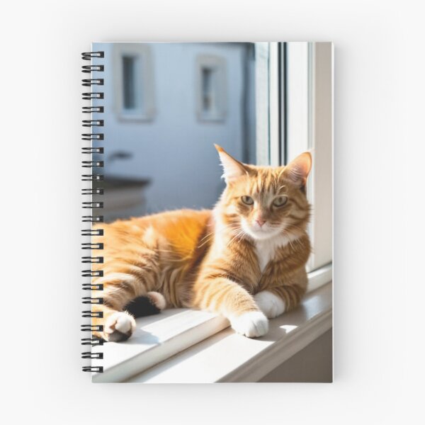 Item preview, Animals - Ginger Tabby Cat on a Windowsill, Domestic Serenity designed and sold by World-Pets.