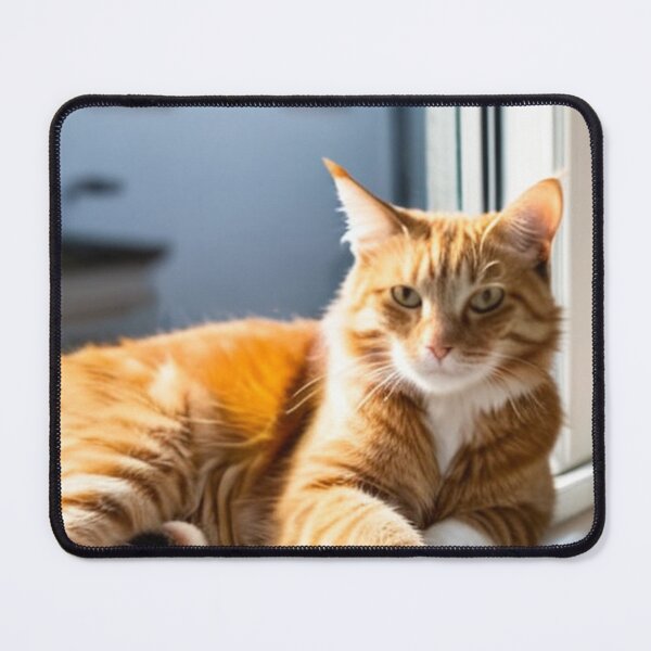 Item preview, Animals - Ginger Tabby Cat on a Windowsill, Domestic Serenity designed and sold by World-Pets.