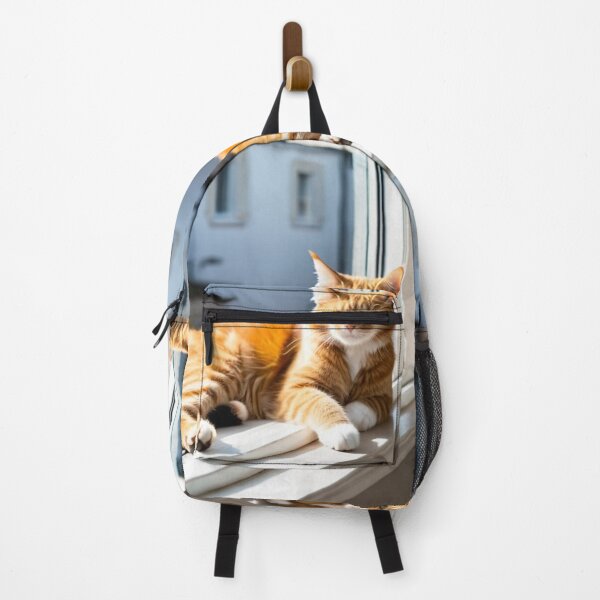 Item preview, Animals - Ginger Tabby Cat on a Windowsill, Domestic Serenity designed and sold by World-Pets.