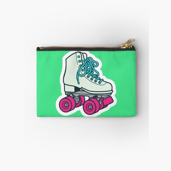 Item preview, Retro Pastel Roller Skate Sticker (Vintage 80s Quad Skate Illustration) designed and sold by Ifan Bates.