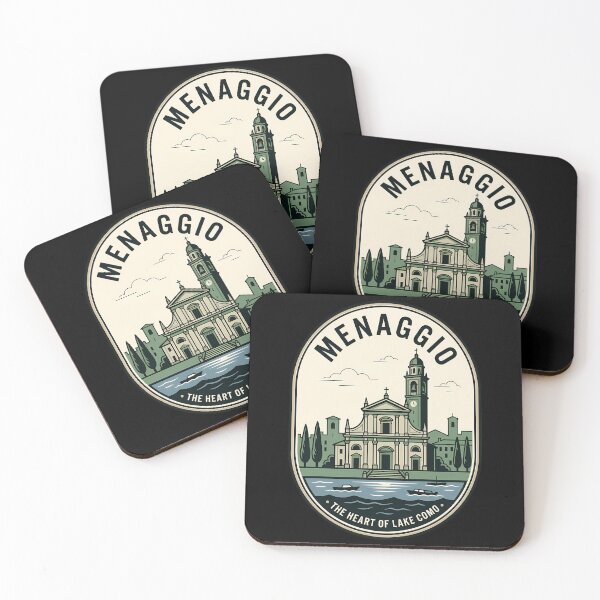 Item preview, Menaggio Lake Como Vintage Travel Emblem designed and sold by k3rstman1.