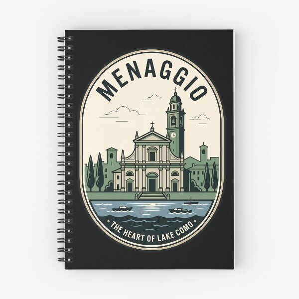 Item preview, Menaggio Lake Como Vintage Travel Emblem designed and sold by k3rstman1.
