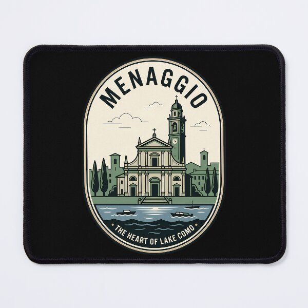 Item preview, Menaggio Lake Como Vintage Travel Emblem designed and sold by k3rstman1.