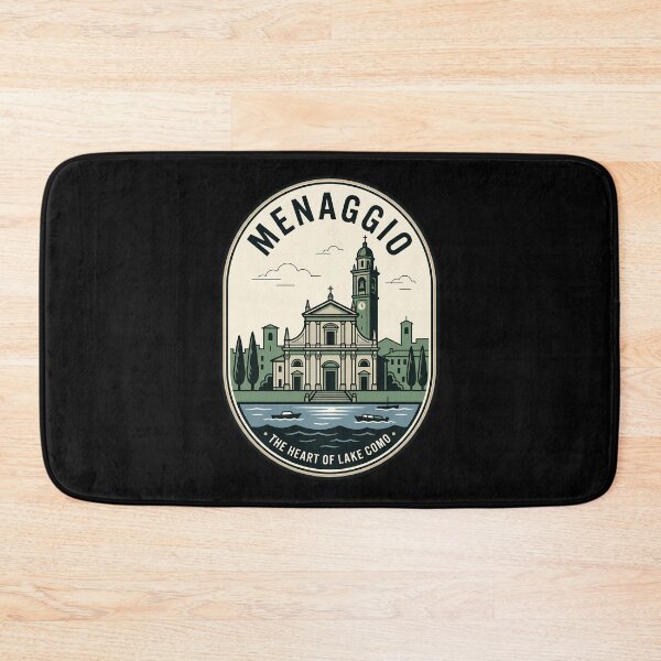 Item preview, Menaggio Lake Como Vintage Travel Emblem designed and sold by k3rstman1.