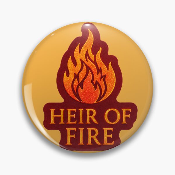Item preview, Heir of Fire | Throne of Glass Inspired Emblem designed and sold by Drukva.